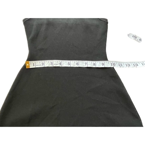 Sandro   Black Halter Neck Body-Con Mini  Ribbed Dress- Size 34- NWOT - Picture 10 of 11